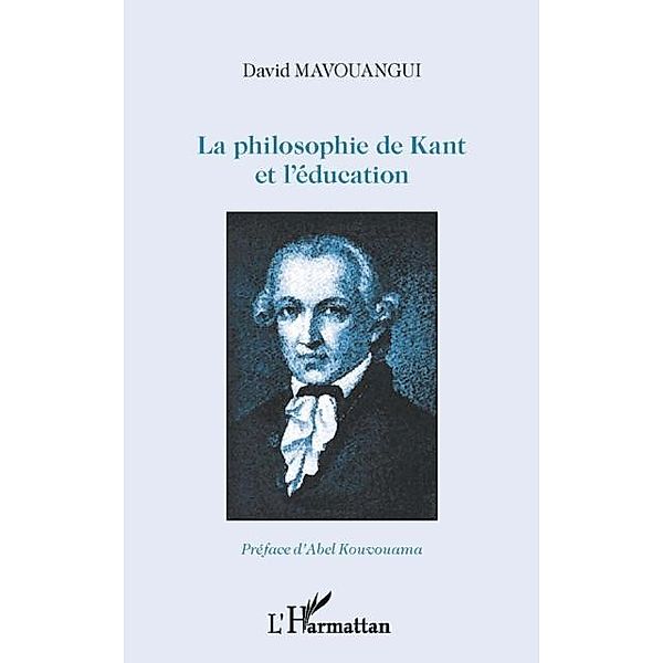 Philosophie de Kant et l'education La / Hors-collection, David Mavouangui