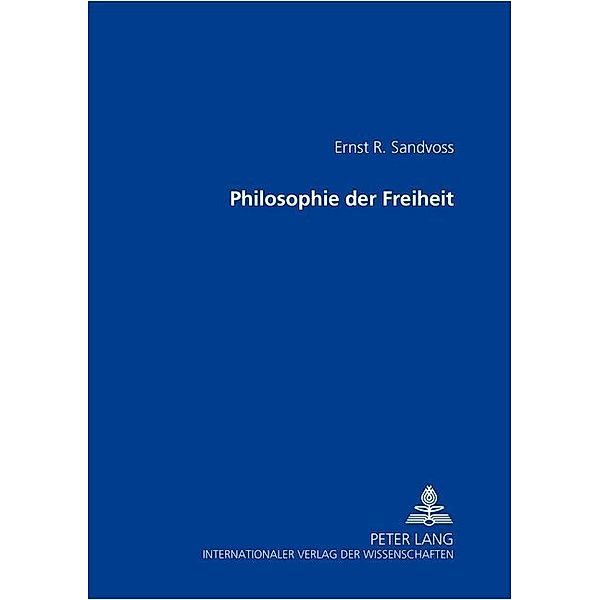 Philosophie der Freiheit, Ernst Sandvoss