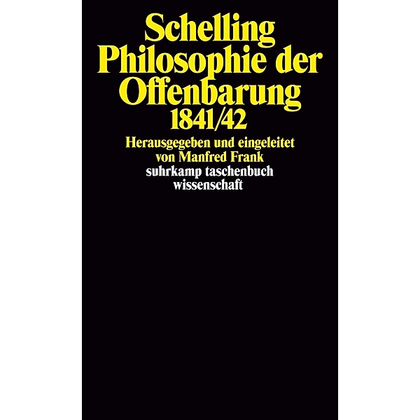 Philosophie der Offenbarung, Friedrich Wilhelm Joseph von Schelling