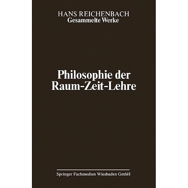 Philosophie der Raum-Zeit-Lehre, Hans Reichenbach