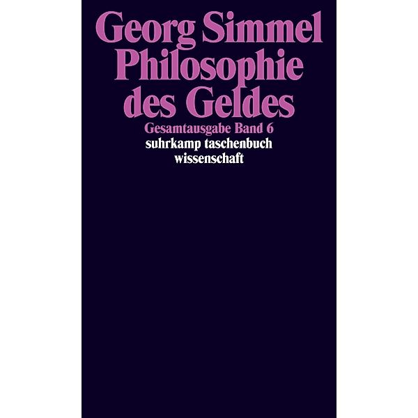 Philosophie des Geldes, Georg Simmel