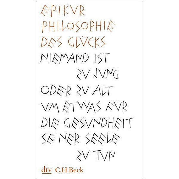 Philosophie des Glücks, Epikur