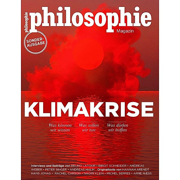Philosophie Magazin Sonderausgabe Klimakrise