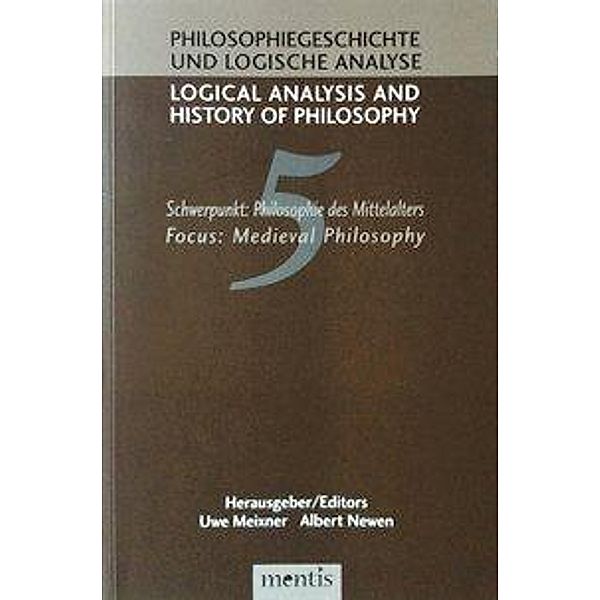 Philosophiegeschichte und logische Analyse: Bd.5