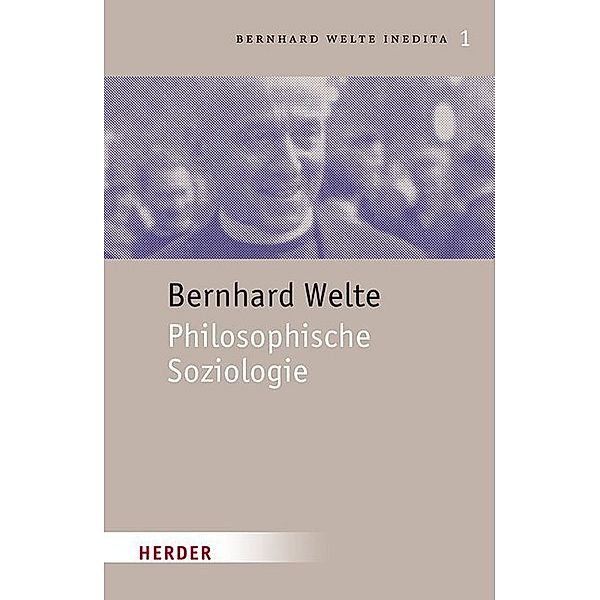 Philosophische Soziologie, Bernhard Welte