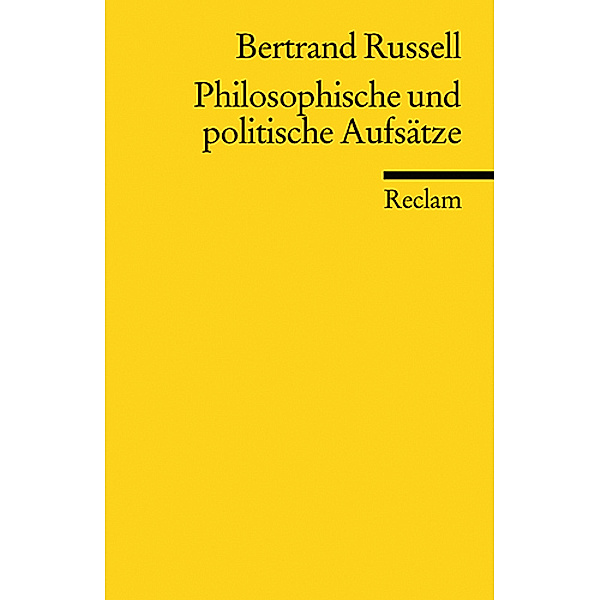 Philosophische und politische Aufsätze, Bertrand Russell