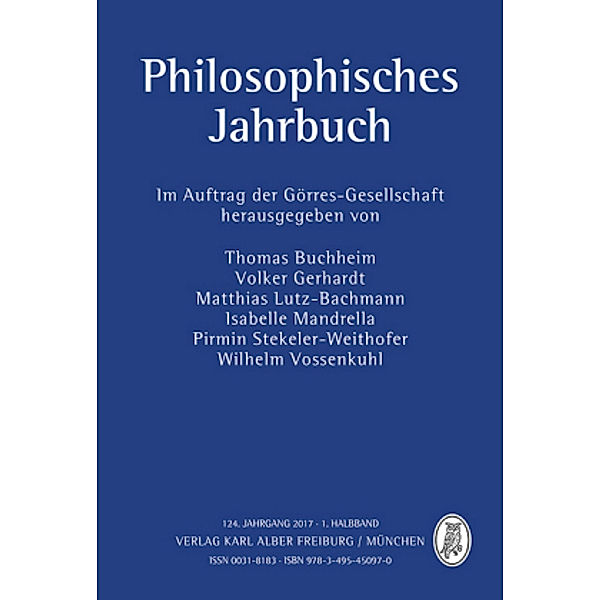 Philosophisches Jahrbuch