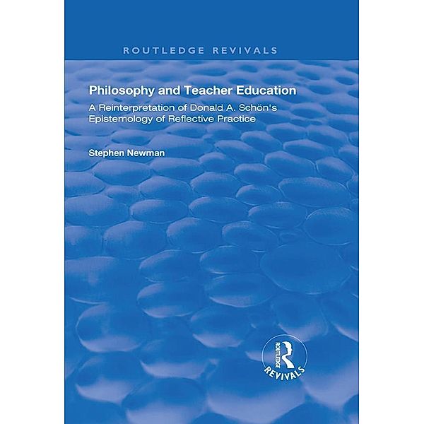 Philosophy and Teacher Education, Stephen Newman