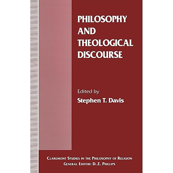 Philosophy and Theological Discourse / Claremont Studies in the Philosophy of Religion