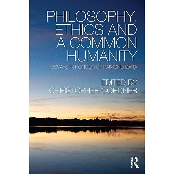 Philosophy, Ethics and a Common Humanity