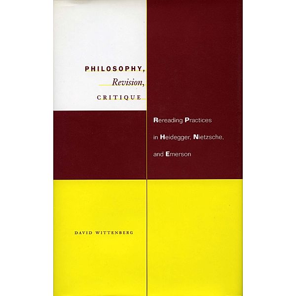 Philosophy, Revision, Critique, David Wittenberg