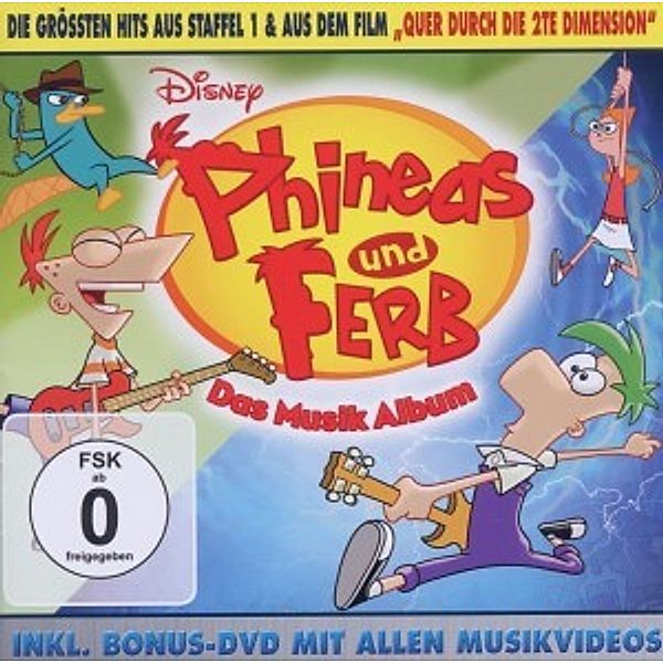 Phineas & Ferb-Das Musikalbum (Deutsch), Diverse Interpreten