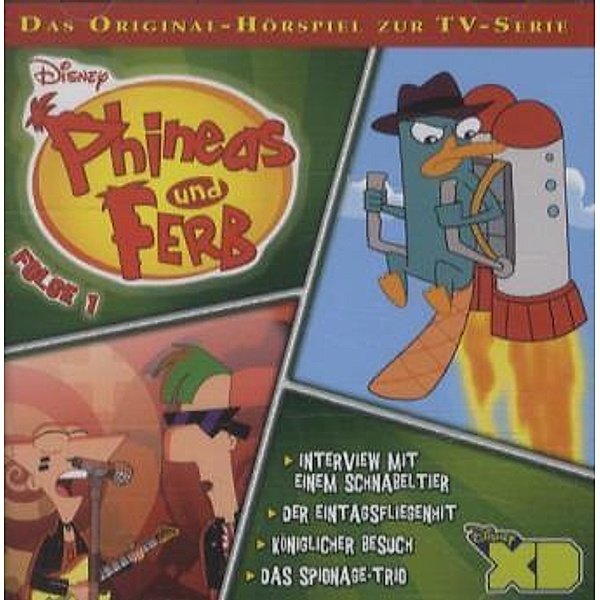 Phineas & Ferb - TV-Serie, 1 Audio-CD, Walt Disney