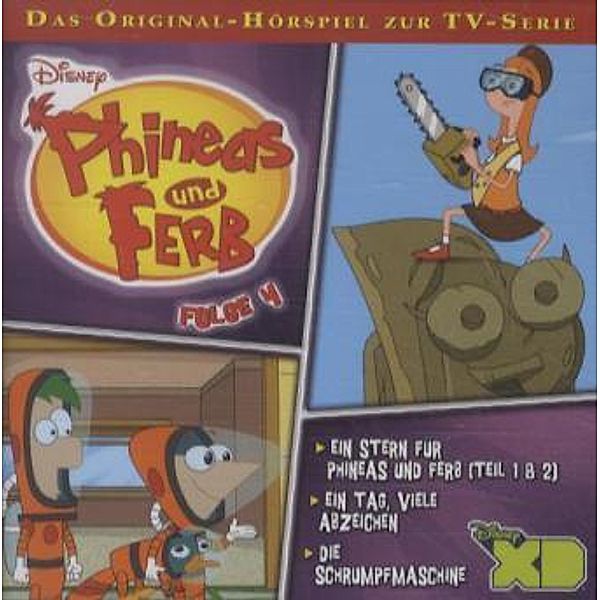 Phineas & Ferb - TV-Serie, 1 Audio-CD, Walt Disney