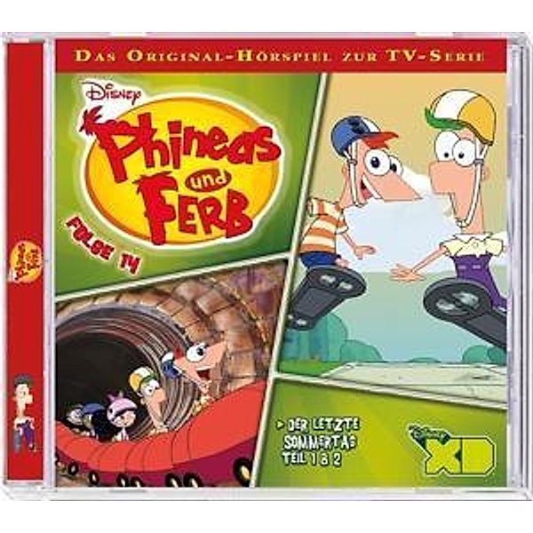 Phineas und Ferb - Der letzte Sommertag 1 + 2, Audio-CD, Walt Disney, Phineas Und Ferb