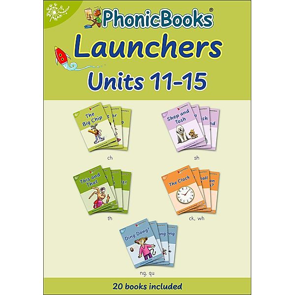 Phonic Books Dandelion Launchers Units 11-15 / Phonic Books Beginner Decodable Readers, Phonic Books