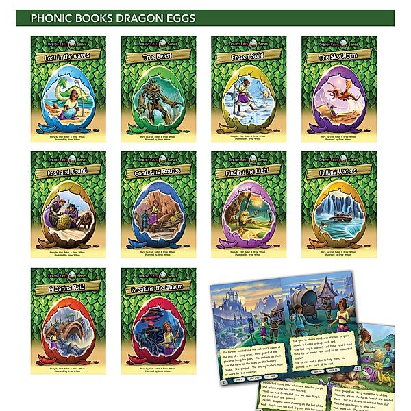 Phonic Books Dragon Eggs / Phonic Books Catch Up Readers, Phonic Books