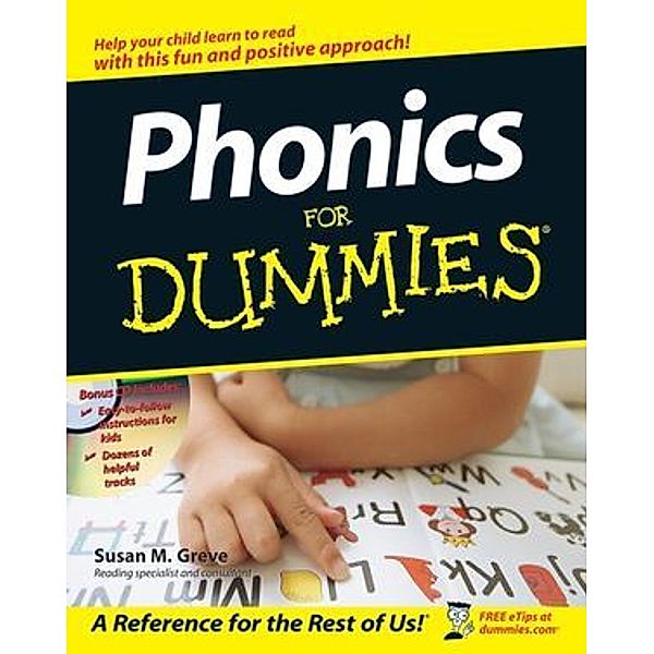 Phonics for Dummies, Susan M. Greve