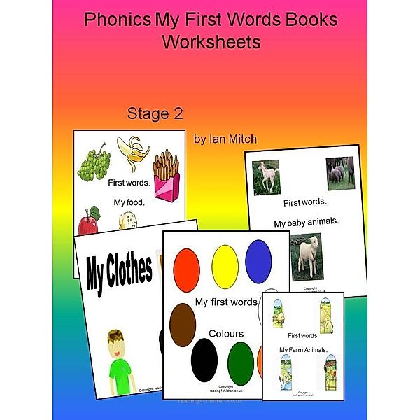 Phonics My First Words Books Worksheets / Ian Mitch, Ian Mitch