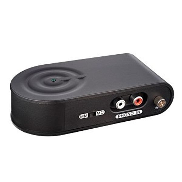 Phono Vorverstärker + Usb Audio Grabber Schwarz