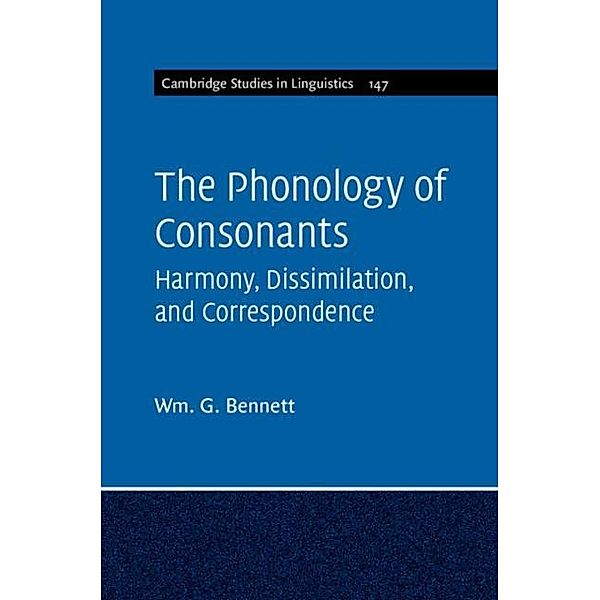 Phonology of Consonants, Wm G. Bennett