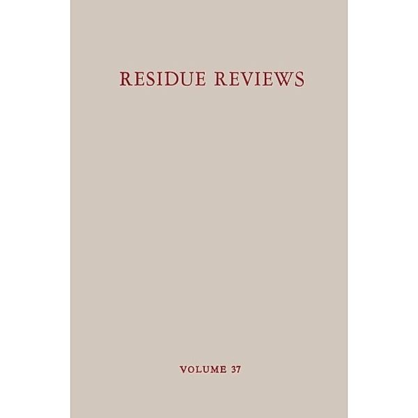 Phosphamidon / Reviews of Environmental Contamination and Toxicology Bd.37, Francis A. Gunther, Jane Davies Gunther