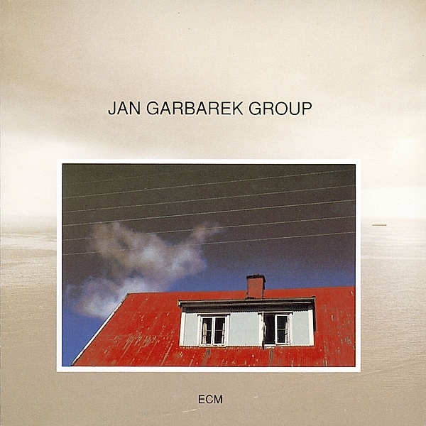 Photo With Blue Sky, White Cloud, Wires, Windows And A Red R, Jan Garbarek
