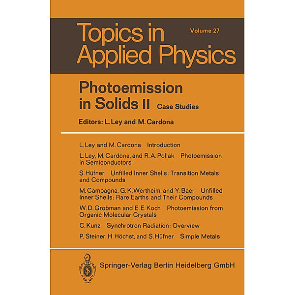 Photoemission in Solids II