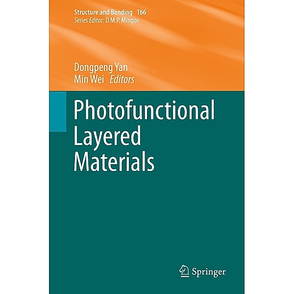 Photofunctional Layered Materials / Structure and Bonding Bd.166