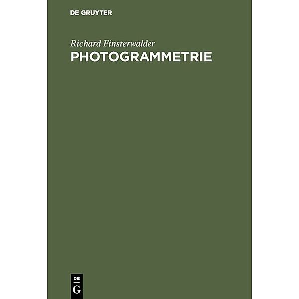 Photogrammetrie, Richard Finsterwalder