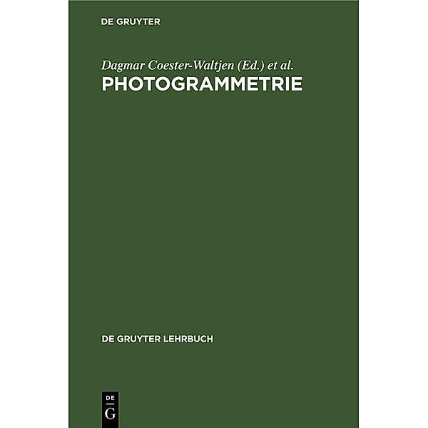 Photogrammetrie / De Gruyter Lehrbuch