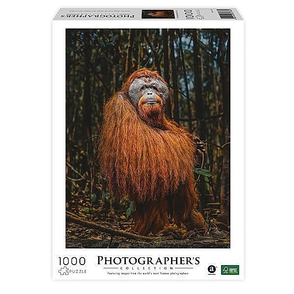 AMBASSADOR, Carletto Deutschland Photographer's Collection - Orang-Utan 1000 Teile (Puzzle), Donal Boyd