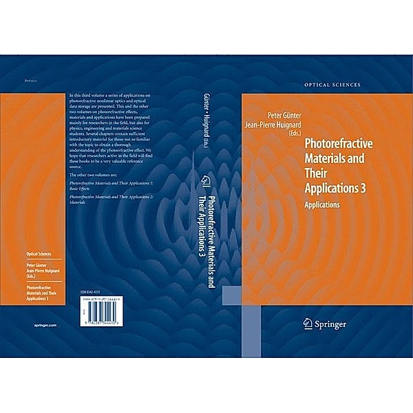 Photorefractive Materials and Their Applications 3 / Springer Series in Optical Sciences Bd.115