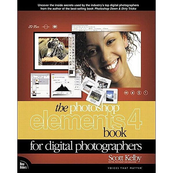 Photoshop Elements 4 Book for Digital Photographers, The, Scott Kelby