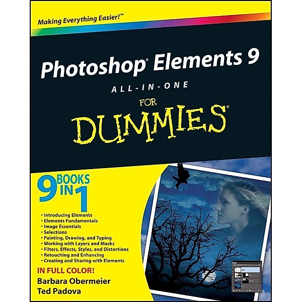 Photoshop Elements 9 All-in-One For Dummies, Barbara Obermeier, Ted Padova