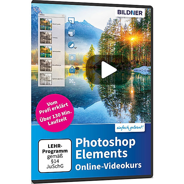 Photoshop Elements Online-Videokurs, m. 1 Online-Zugang, Aaron Kübler
