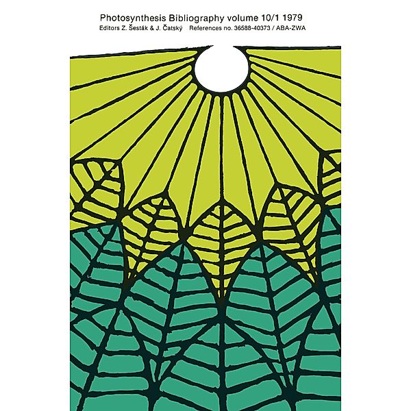 Photosynthesis Bibliography Volume 10/1 1979