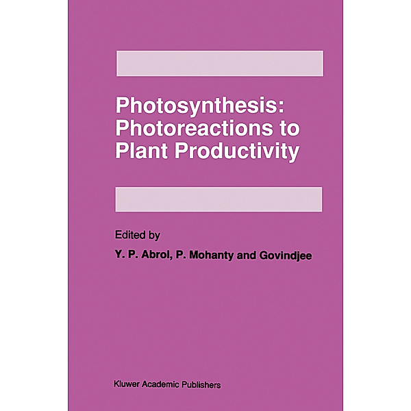 Photosynthesis: Photoreactions to Plant Productivity