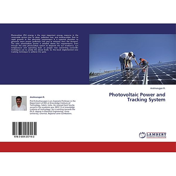 Photovoltaic Power and Tracking System, Arulmurugan R.