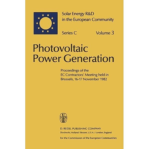 Photovoltaic Power Generation / Solar Energy R&D in the Ec Series C: Bd.3