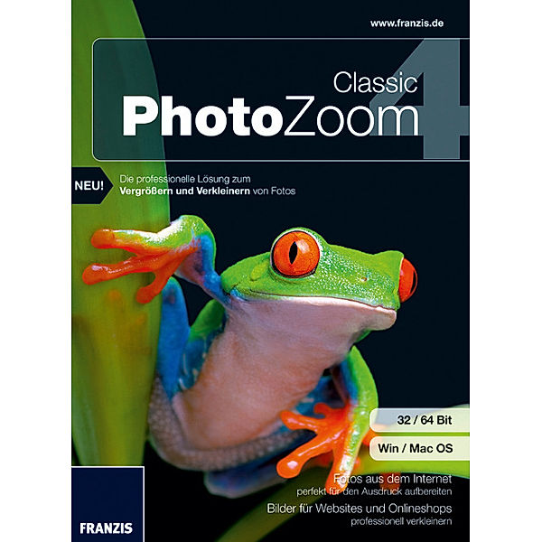 PhotoZoom 4 Classic, CD-ROM