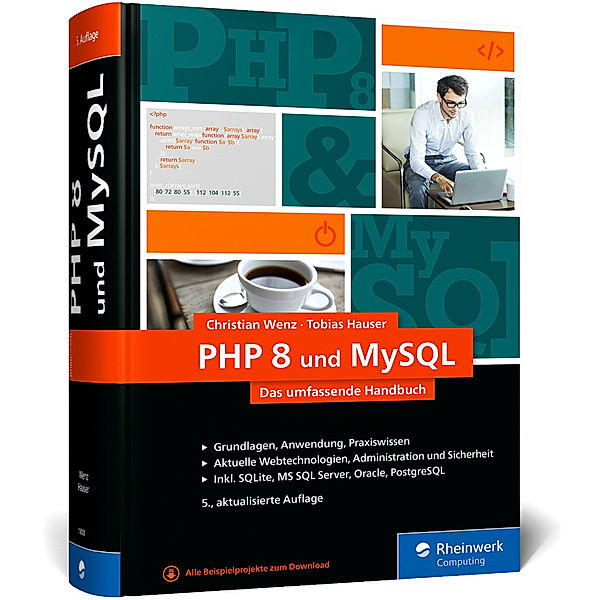 PHP 8 und MySQL, Christian Wenz, Tobias Hauser