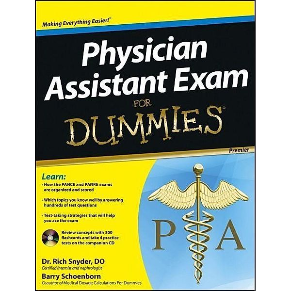 Physician Assistant Exam For Dummies, Barry Schoenborn, Richard Snyder
