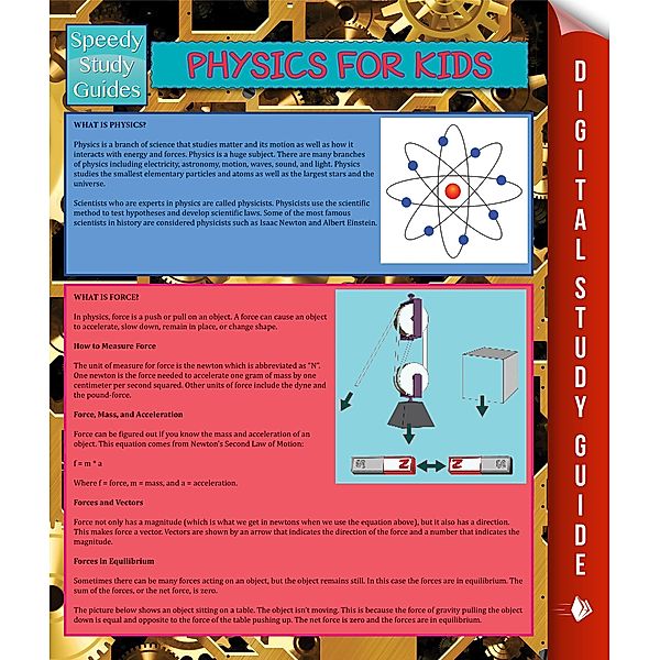 Physics For Kids (Speedy Study Guide) / Dot EDU, Speedy Publishing