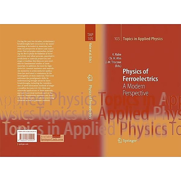 Physics of Ferroelectrics / Topics in Applied Physics Bd.105