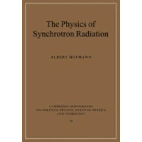 Physics of Synchrotron Radiation, Albert Hofmann