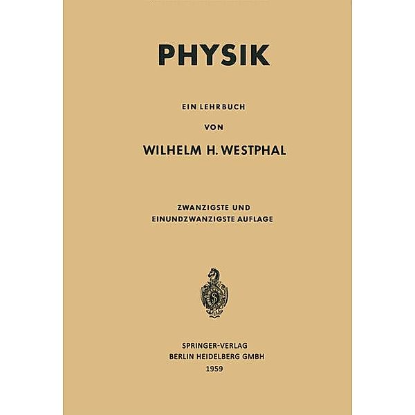 Physik, Wilhelm Heinrich Westphal