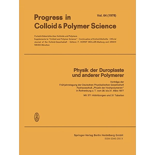 Physik der Duroplaste und anderer Polymerer