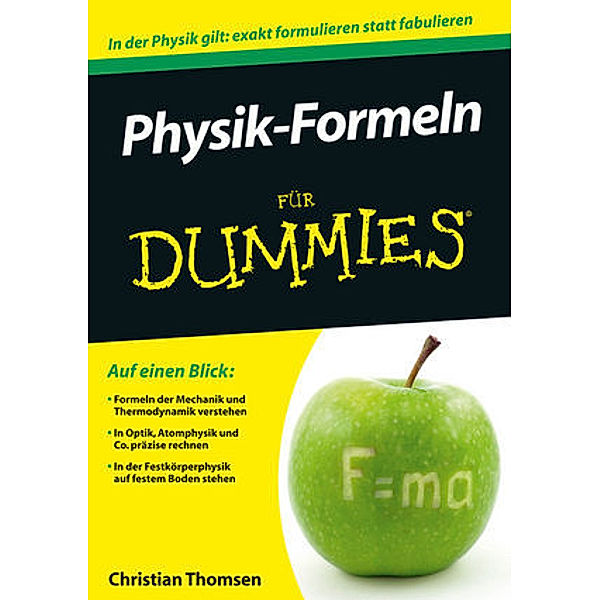 Physik-Formeln für Dummies, Christian Thomsen