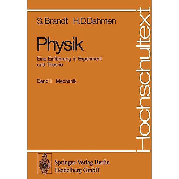 Physik / Hochschultext, S. Brandt, H. D. Dahmen